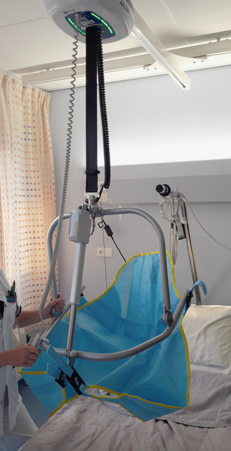 Tillift in een patiëntenkamer