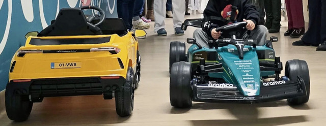Miniatuurauto’s voor de kinderafdeling